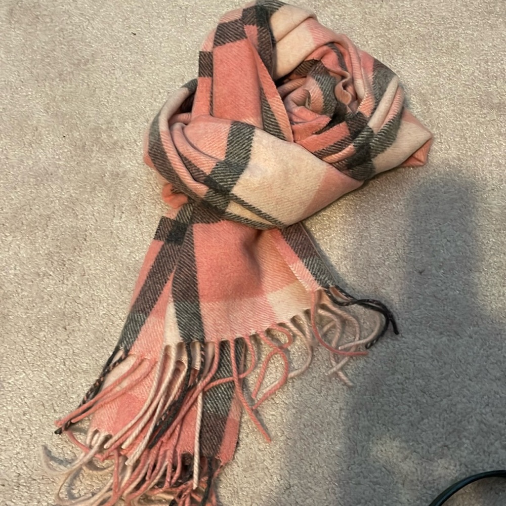 Phenix Cashmere Scarf Women's plaid